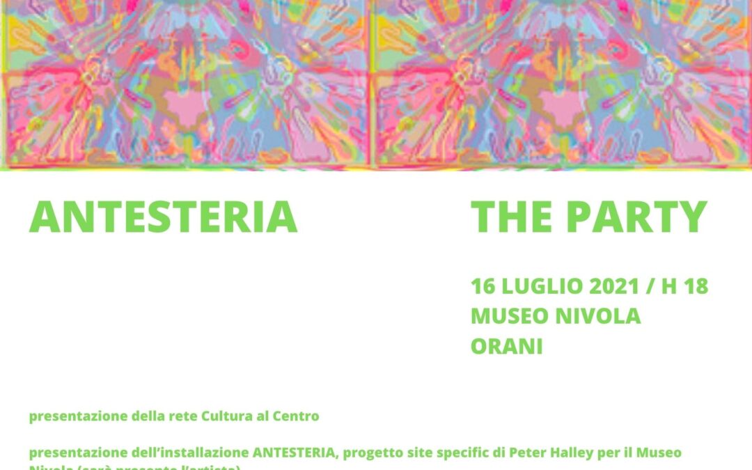ANTESTERIA – THE PARTY